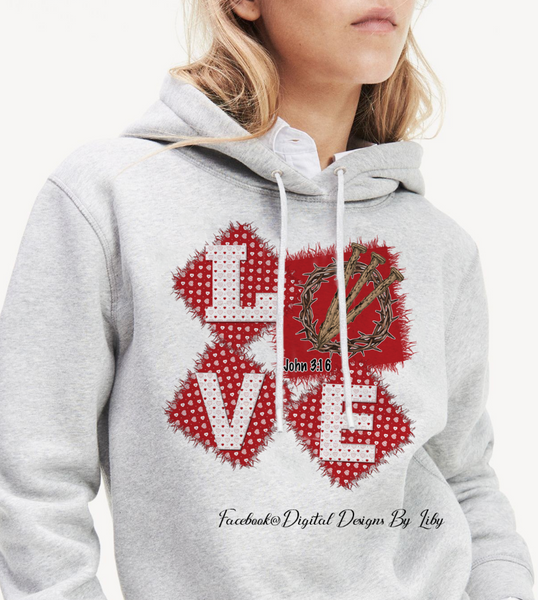 LOVE 3:16 (2 Designs for Mugs, Pillows, T-Shirts & More)