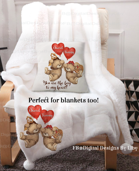 KEY TO MY HEART (Designs for Mug, Pillow, T-Shirt & More)
