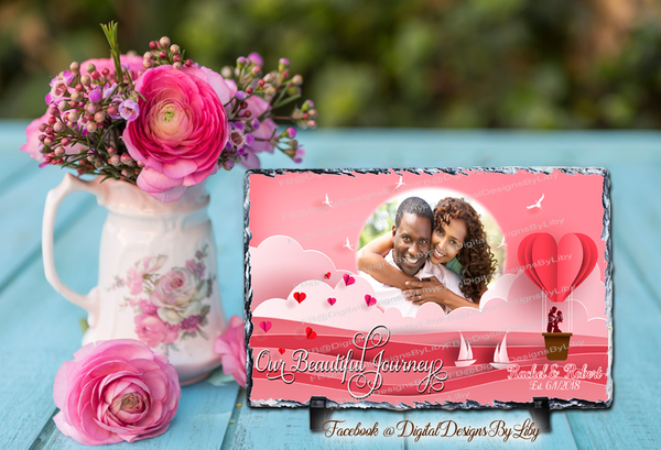 BEAUTIFUL JOURNEY Mug & Slate Designs + Bonus WordArt