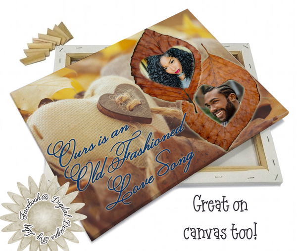 COUNTRY HEARTS SLATE & PHOTO (2 Designs)