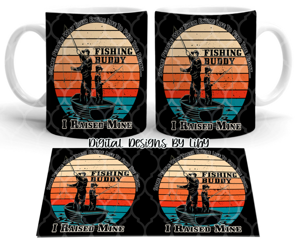 FISHING BUDDY 20oz, 30oz Skinny & Mug Designs
