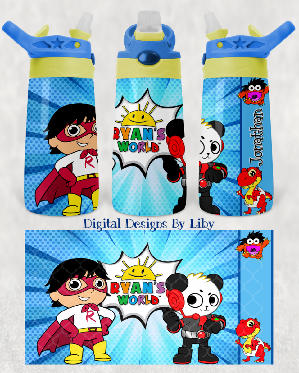 BOO! KID'S FLIP TOP TUMBLER – Digital Designs by Liby