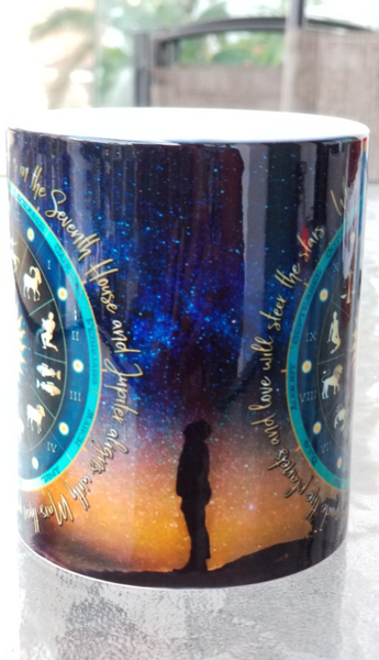 LOVE WILL STEER THE STARS Mug Template