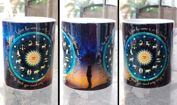 LOVE WILL STEER THE STARS Mug Template