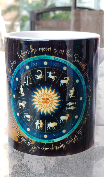 LOVE WILL STEER THE STARS Mug Template