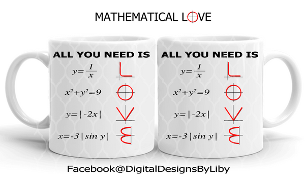 MATHEMATICAL LOVE (2 Designs Included)