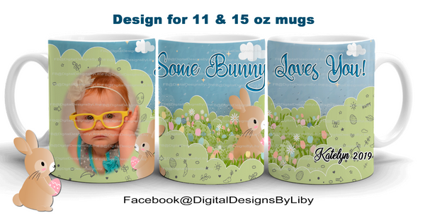 "BUNNY LOVE" Easter Design