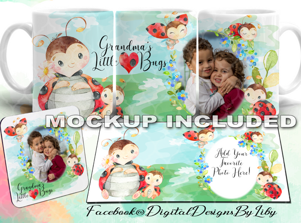 MOMMY'S LITTLE LOVE BUG (Designs for Mugs, Pillows, T-Shirts & More)