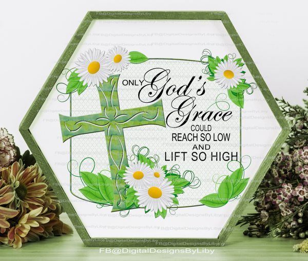 God's Grace Pillow/Slate/Photo Bundle