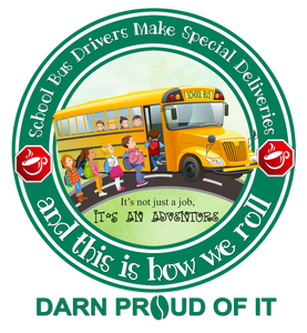 SCHOOL BUS DRIVERS (Designs for Tees, Mugs & More)