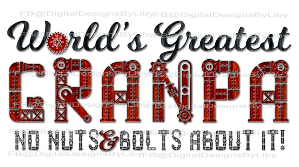 World's Greatest Dad & Grandpa T-Shirt & Mug Designs 3