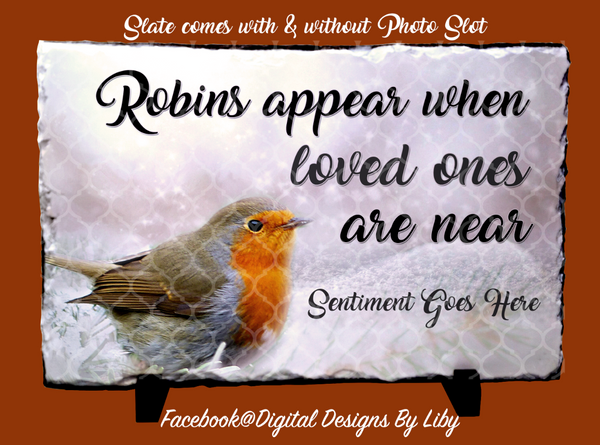 LOVE ONES ARE NEAR (Ornament & RECTANGULAR Slate Designs)