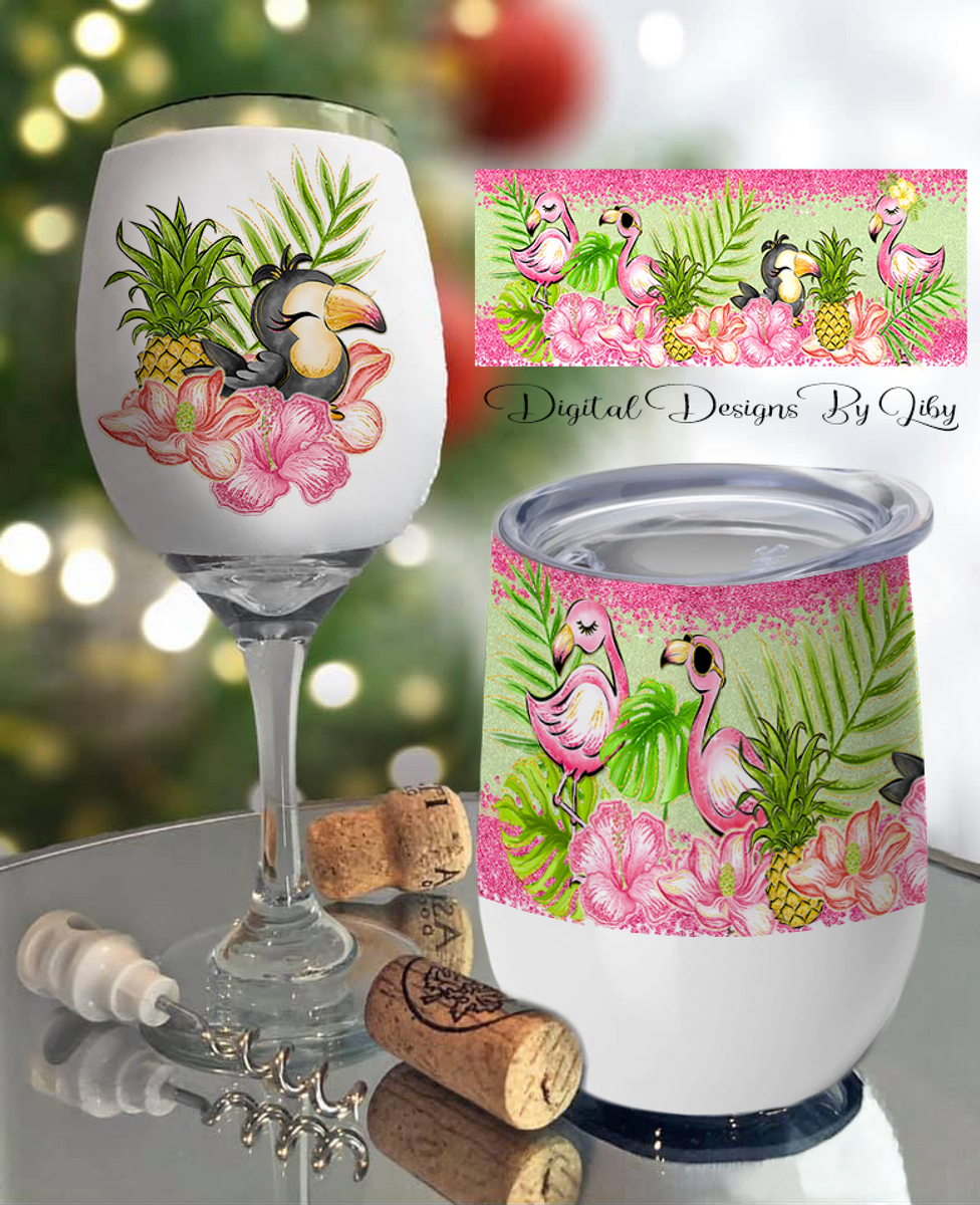 4 glasses of wine in a bottle Tuscany Signature Series Warm Region Wine Glasses, Set of 4 main image 0