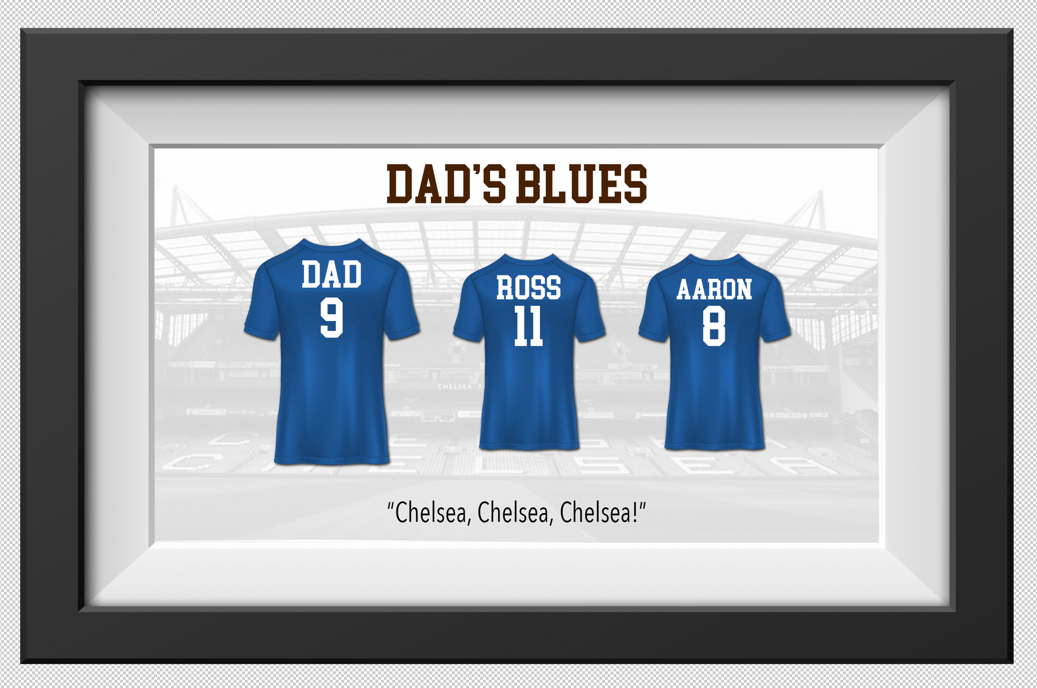 DAD'S BLUE