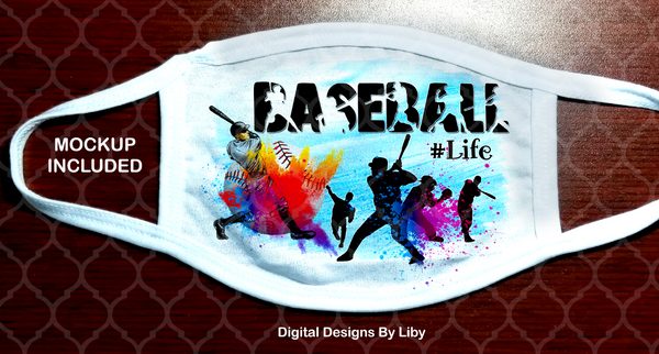 BASEBALL LIFE  (Full & Center Designs)