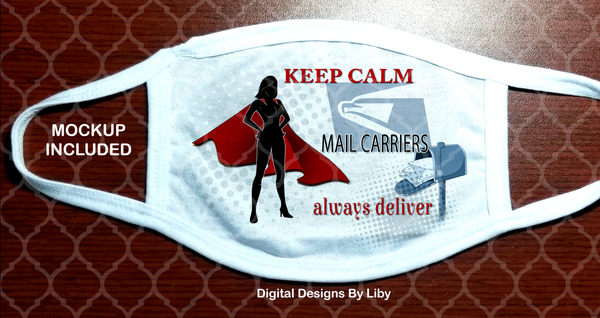 MAIL CARRIERS DELIVER (2 Designs- Male & Female)