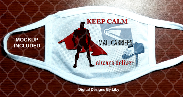 MAIL CARRIERS DELIVER (2 Designs- Male & Female)