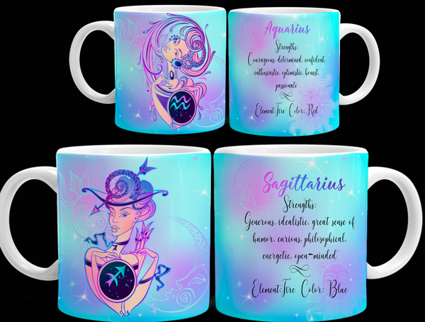 CELESTIAL LADIES ZODIAC SIGNS (Select your favorite sign)
