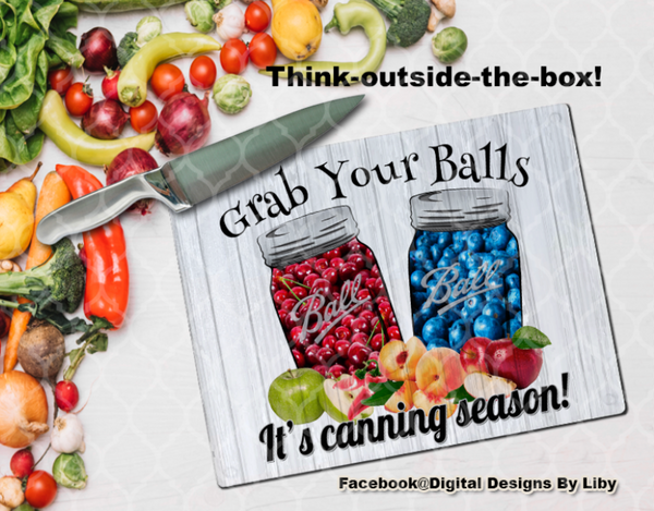 Grab Your Balls 2-piece designs Towel Set (Veggies & Fruits)