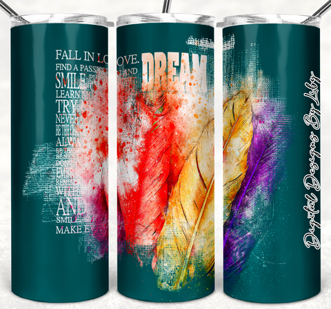 BOHO DREAM  20oz SKINNY TUMBLER