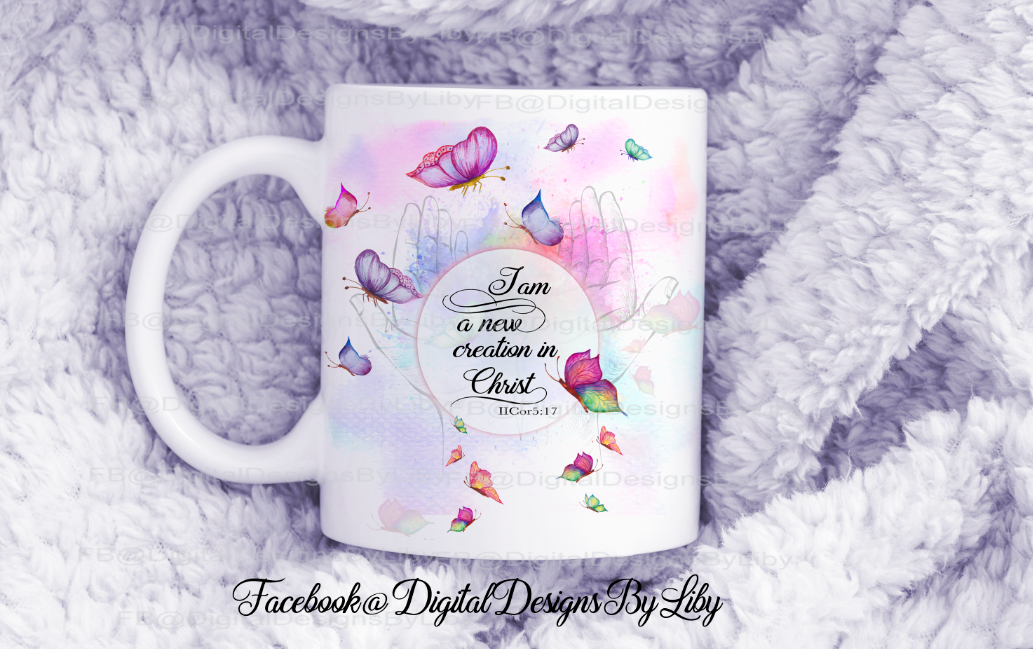 BUTTERFLY WINGS (Design for Mugs, T-Shirts, Pillows & More)+MOCKUPS
