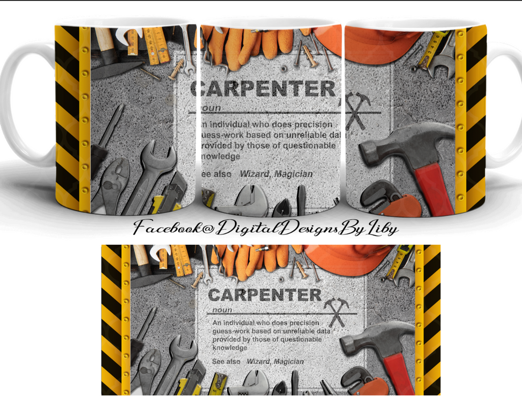 CARPENTER DEFINITION 20oz SKINNY TUMBLER & MUG