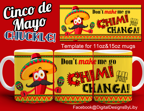Chimi Your Changa Mug + Bonus Key Chain/Button Template