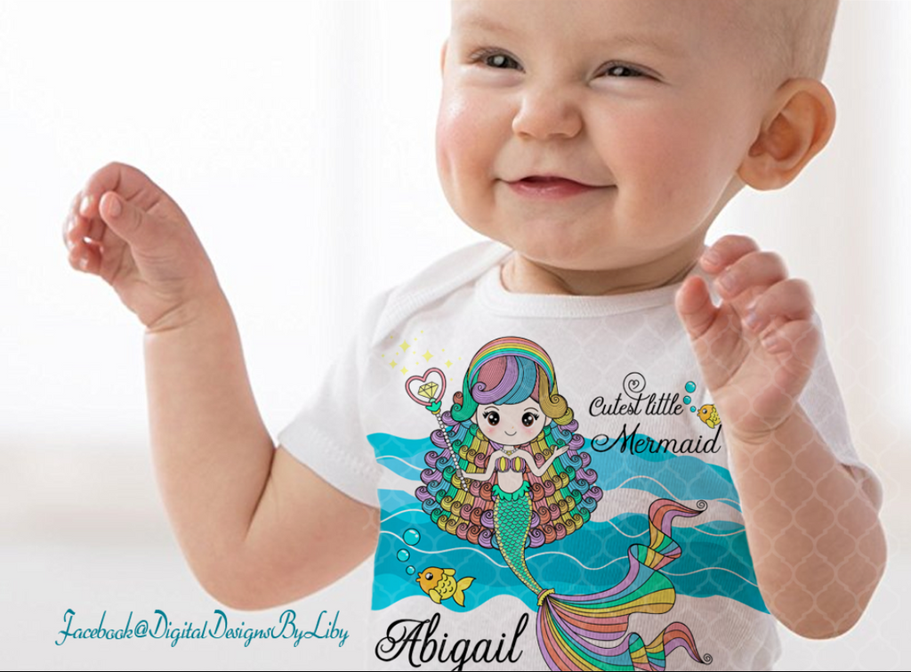 Mermaid 2025 onesie baby