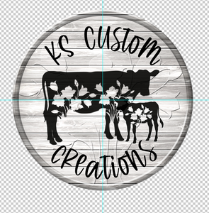 KS CUSTOM CREATIONS LOGO