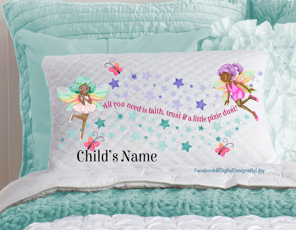 A LITTLE PIXIE/FAIRY DUST!  (6 Designs for Pillows, T-Shirts, Mugs & More)