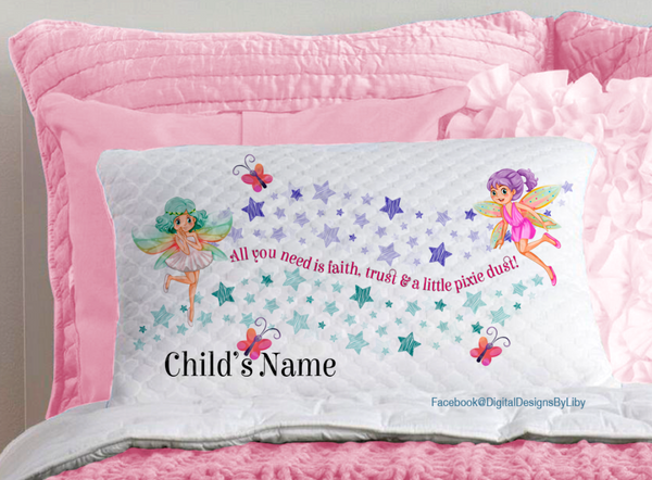 A LITTLE PIXIE/FAIRY DUST!  (6 Designs for Pillows, T-Shirts, Mugs & More)