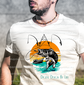 FISHING DAD (T-Shirt & More Design)