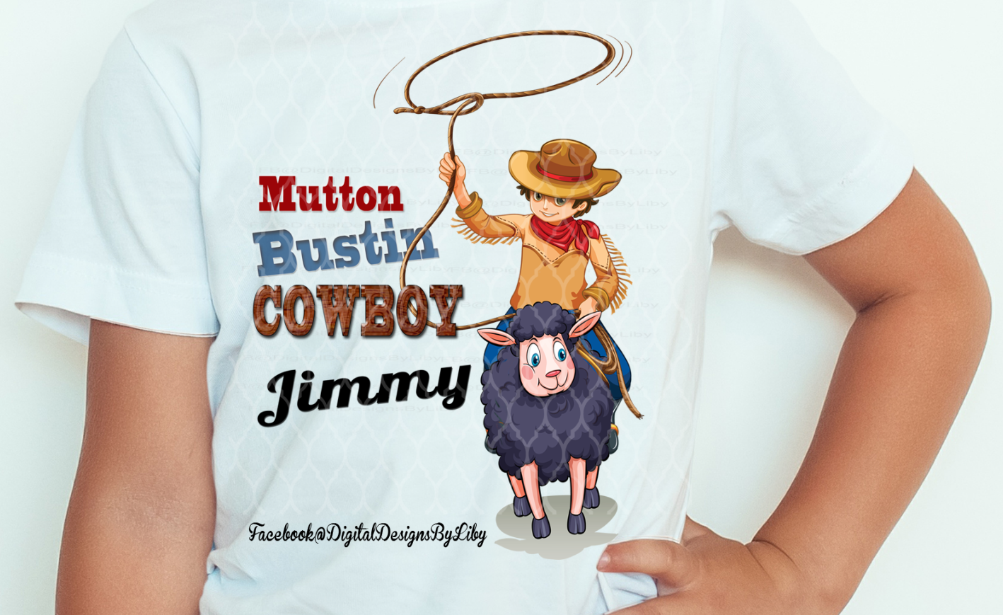 MUTTON BUSTIN' COWBOY/COWGIRL (3 Designs)