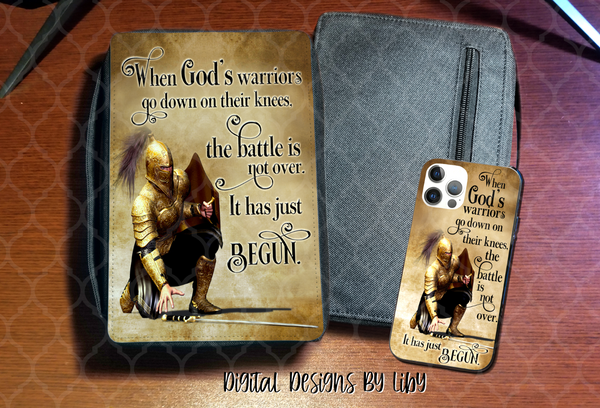 GODS WARRIOR Bible Cover, Phone Cases & Journal