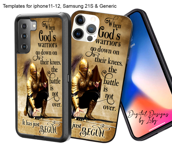 GODS WARRIOR Bible Cover, Phone Cases & Journal
