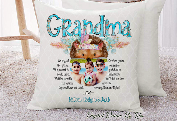 GRANDMA'S SPECIAL PILLOW (Design for Grandma & Grammy)