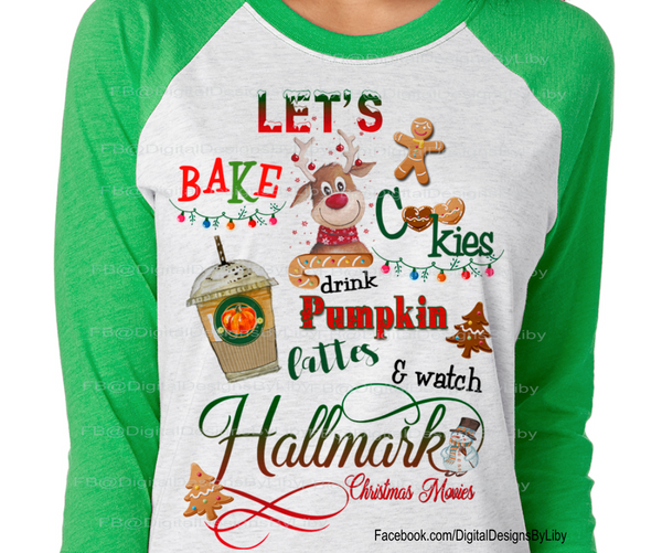 Let's Bake XMAS T-Shirt Design (2 Designs Included)
