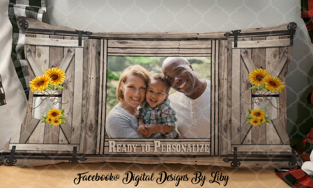 HOME GREY Photo Panels, Pillows & 20oz Skinny Tumbler PNG Templates