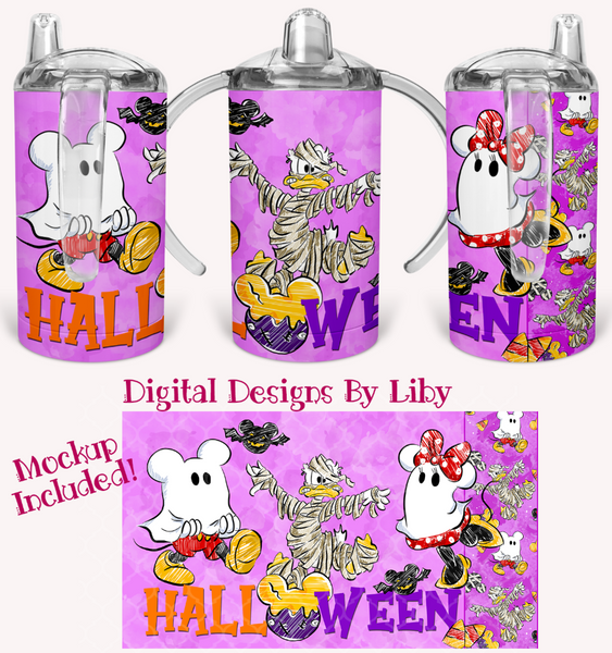 HALLOWEEN FRIENDS SIPPY CUP