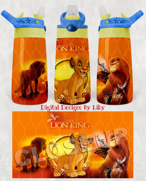 LION PUP SIPPY Cup & Kid's FLIP TOP Tumblers