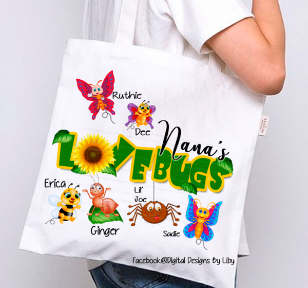 LOVE BUGS (Mug, T-Shirt Designs & More)