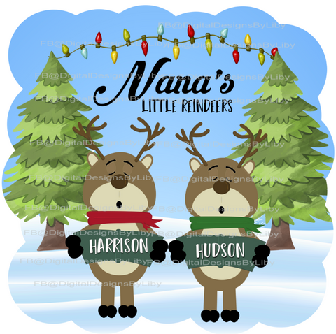 Little Reindeer Carolers