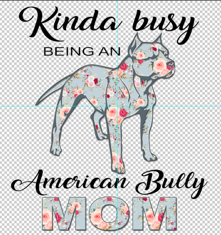 AMERICAN BULLY MOM