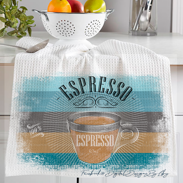 COFFEE LOVERS INTL (4 Towel Designs)
