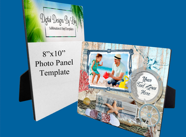 Post Card from the Beach BUNDLE (pillow, slate, photo panel)