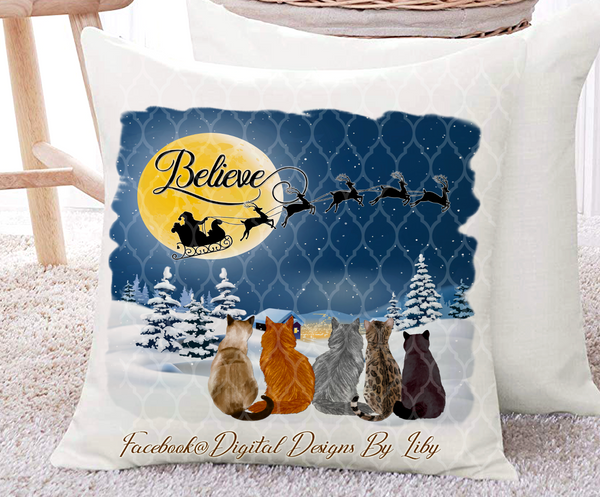 CATS BELIEVE MEGA BUNDLE (Mugs, Towels, Pillows & Mat)