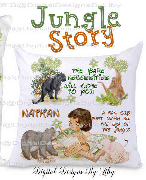 JUNGLE STORY (Pillow Design & More!)