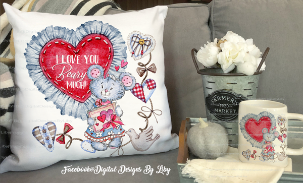 BEARY LOVE (Mug, Coaster, Pillow & More)