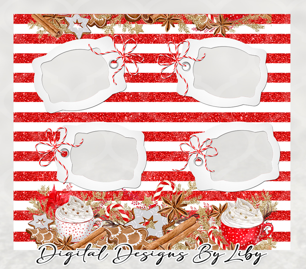 CHRISTMAS LATTE PHOTO MEMORIES 20oz SKINNY n MUG
