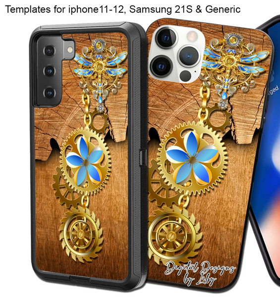 STEAMPUNK BUTTERFLY Journals-Pen-Phone Cases